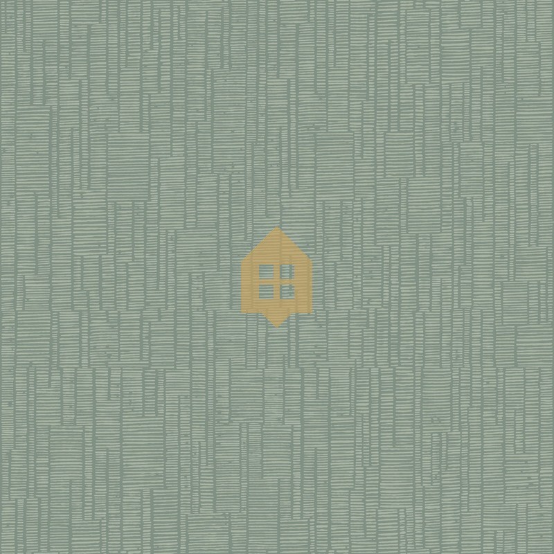 Papel pintado Capri con diseño lineal de efecto tiza artesanal.