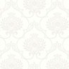 Papel pintado Panache con diseño floral gráfico y estilo retro.