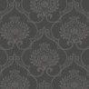 Papel pintado Panache con diseño floral gráfico y estilo retro.