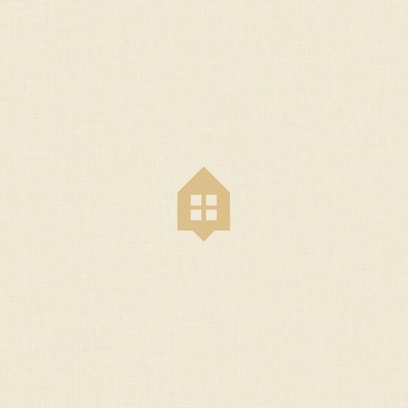 Papel pintado Linen con textura de lino flameado natural.