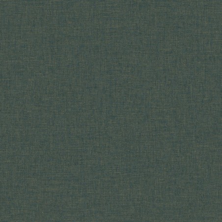 Papel pintado Uni Metallise con efecto lino y reflejos de luz.