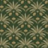 Papel pintado Gisele con diseño de palmeras estilo Art déco.