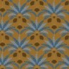Papel pintado Gisele con diseño de palmeras estilo Art déco.
