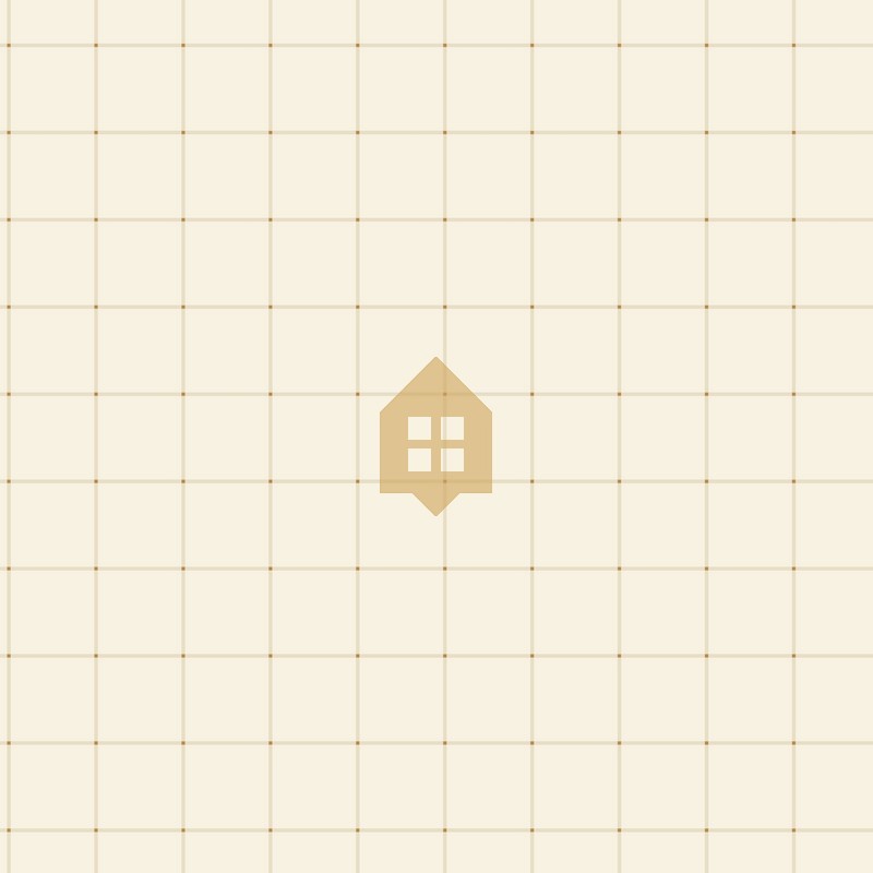 Papel pintado Alphonse con diseño geométrico y puntos dorados.