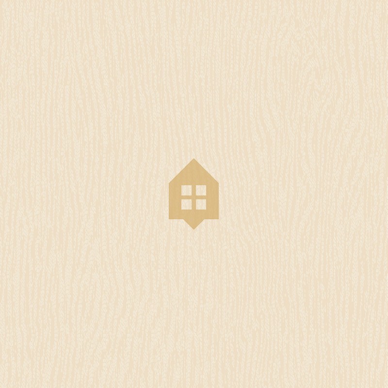 Papel pintado Incrusta con diseño de marquetería y efecto madera.