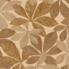 Papel pintado Lignaria con diseño vegetal y textura de madera.
