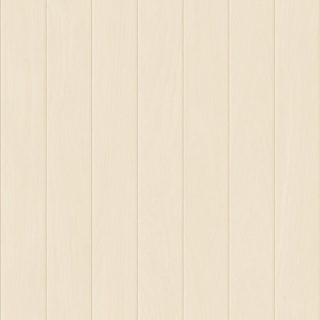 Papel pintado Essentia con diseño de paneles de madera clásicos.
