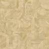 Papel pintado Intarsia con diseño de mosaico de hojas naturales.