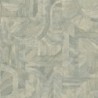 Papel pintado Intarsia con diseño de mosaico de hojas naturales.