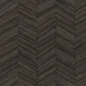 Papel pintado Ocotea con diseño de espiga efecto varas de madera.