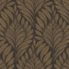 Papel pintado Gustav con diseño ornamental de líneas fluidas.
