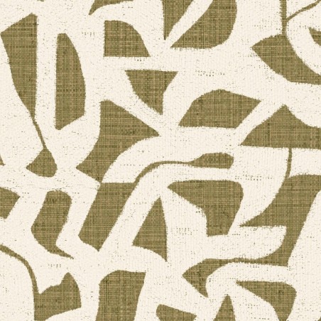 Papel pintado Cana con diseño de tejido de rejilla natural.