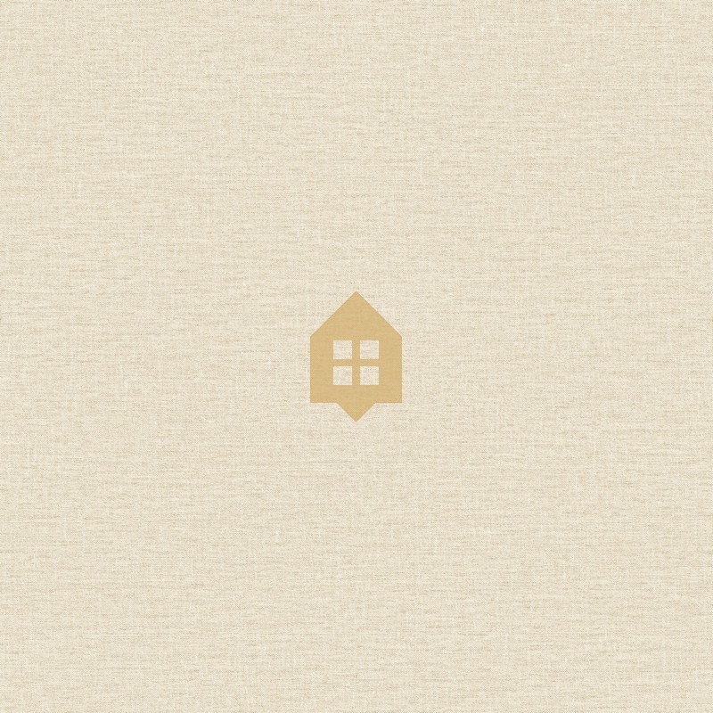 Papel pintado Lina con textura efecto tejido de lino jaspeado.