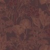 Papel pintado Inara con diseño de paisaje vegetal efecto pintura.
