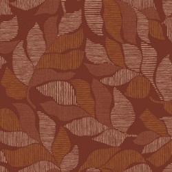 Papel pintado Lontara con diseño de hojas de palmera tropical.