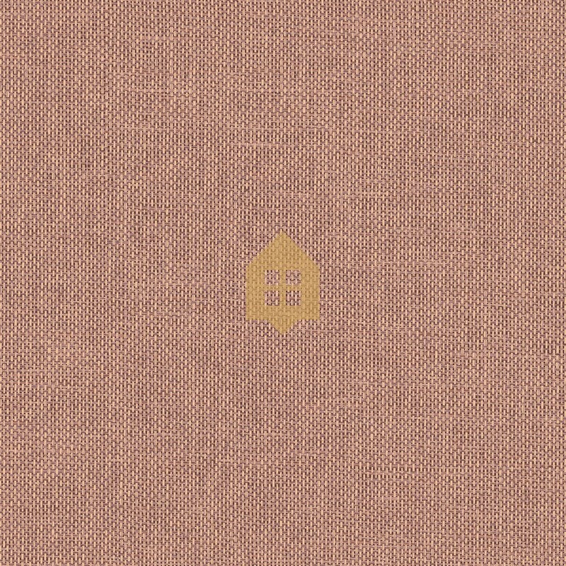 Papel pintado Vannora con textura de rafia tejida natural.