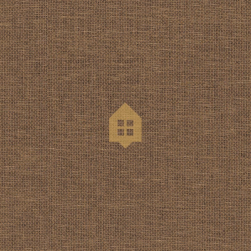 Papel pintado Vannora con textura de rafia tejida natural.