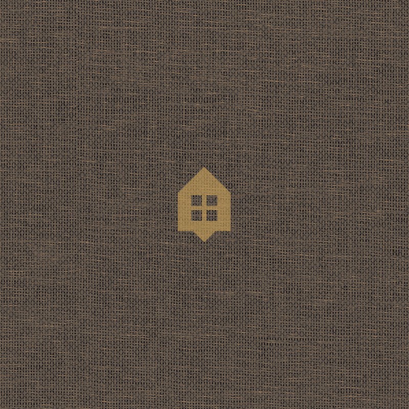 Papel pintado Vannora con textura de rafia tejida natural.