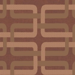 Papel pintado Matjara con diseño de monograma clásico y elegante.