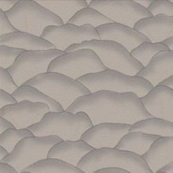 Papel pintado Ondula con diseño de líneas onduladas en relieve 3D.