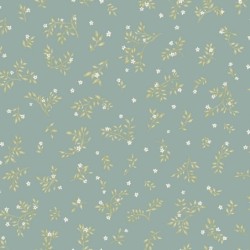 Papel pintado con patrón geométrico Callisto de Caselio para cocina.