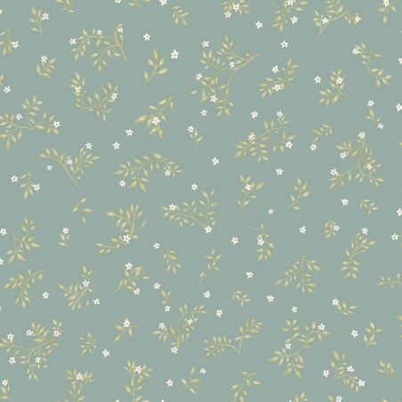 Papel pintado con patrón geométrico Callisto de Caselio para cocina.