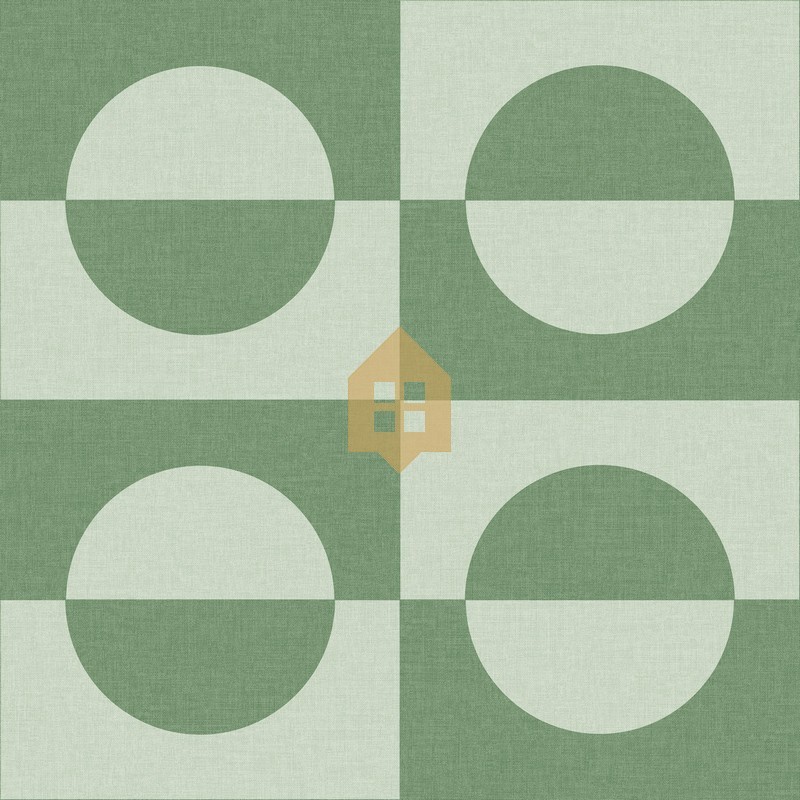 Papel pintado con diseño lineal Etendu de Caselio para una cocina moderna.