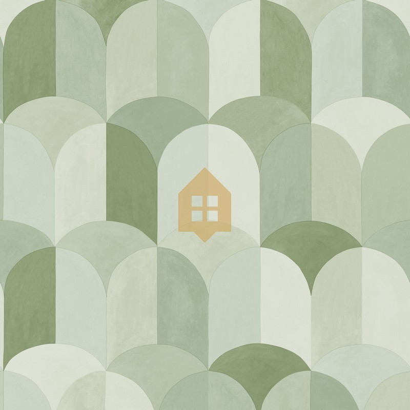 Papel pintado decorativo Bandol de Caselio para una pared de tu cocina.