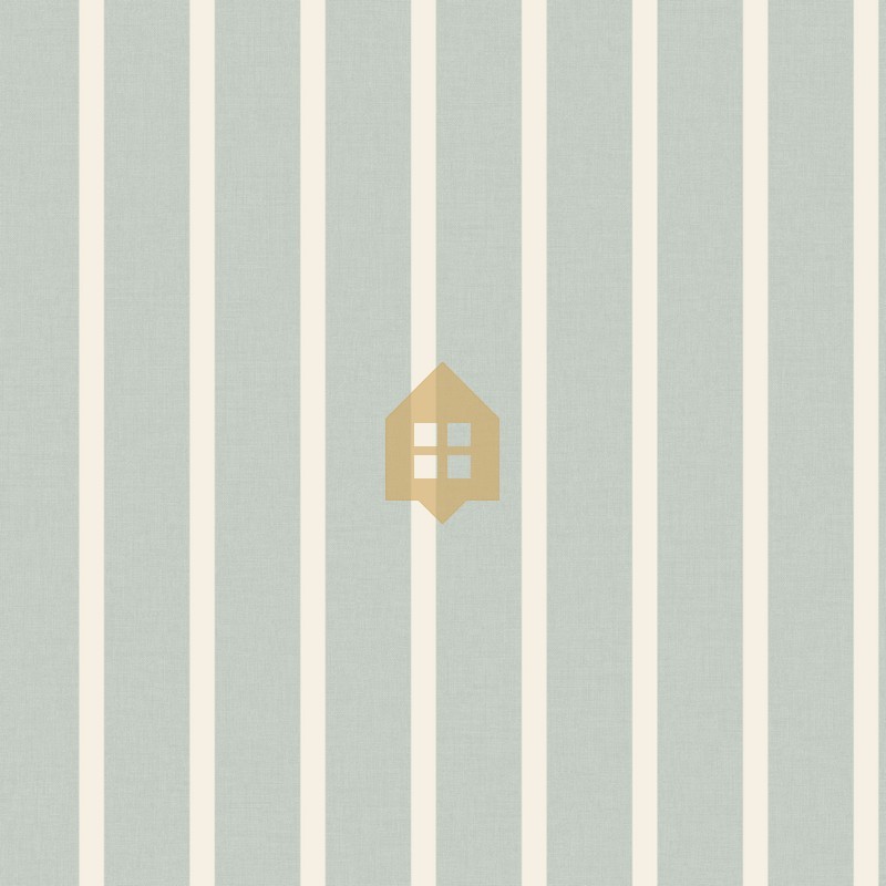 Papel pintado de rayas finas bicolores Katy de la colección Kitchen Box.