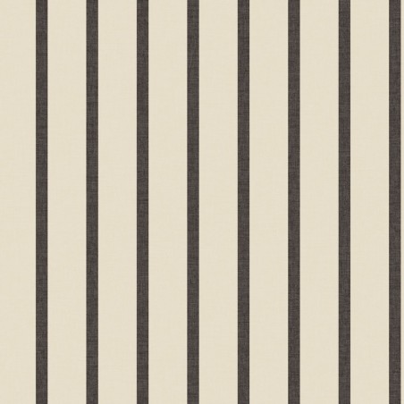 Papel pintado de rayas finas bicolores Katy de la colección Kitchen Box.