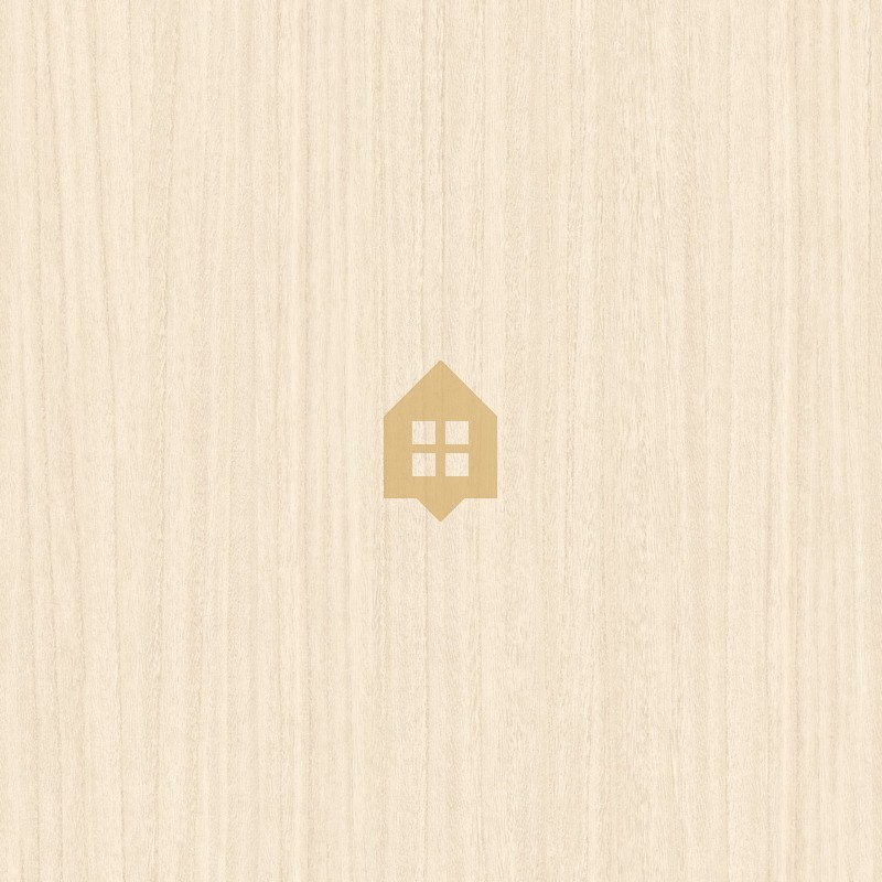 Papel pintado con textura de madera exótica Zebrano de Casamance.