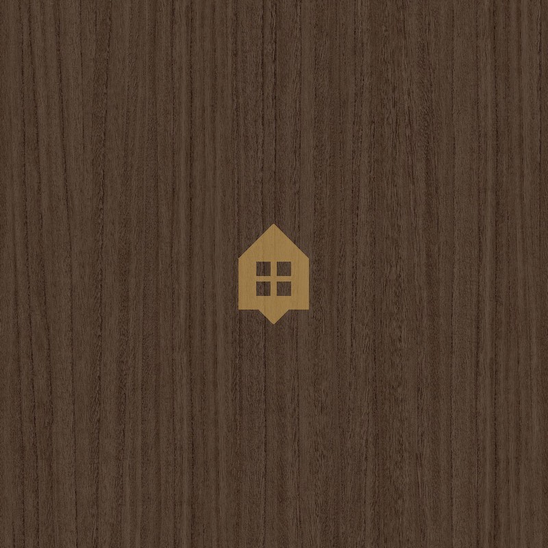 Papel pintado con textura de madera exótica Zebrano de Casamance.