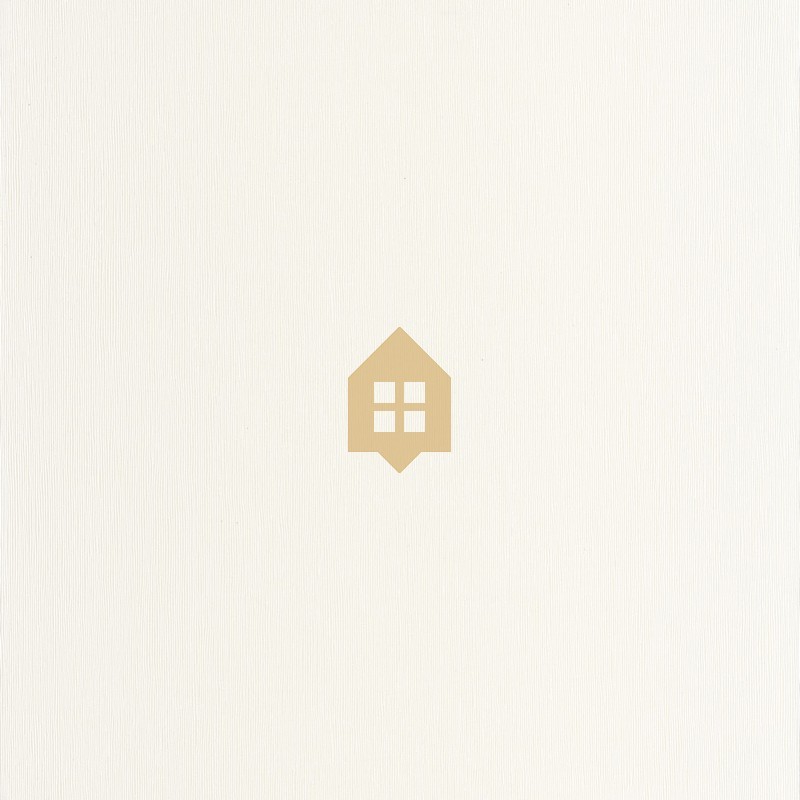 Papel pintado con textura de fibra natural Hansan de Casadeco.