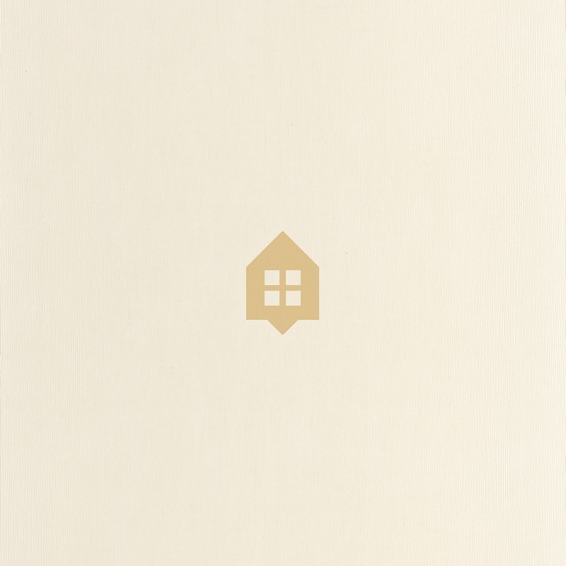 Papel pintado con textura de fibra natural Hansan de Casadeco.