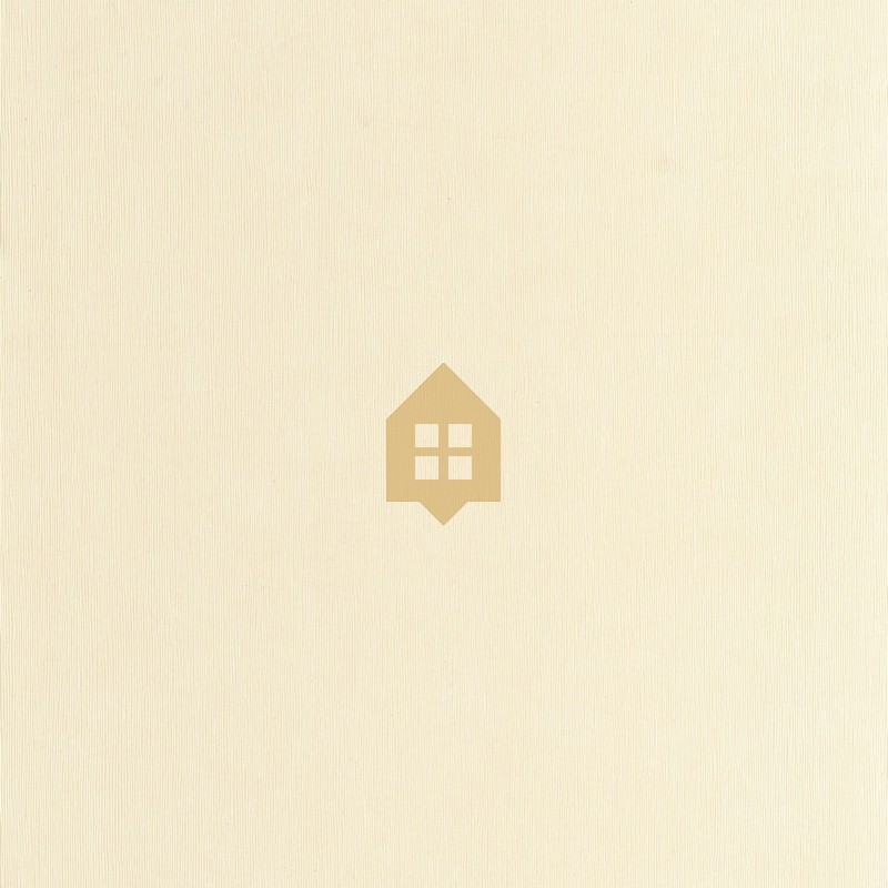 Papel pintado con textura de fibra natural Hansan de Casadeco.