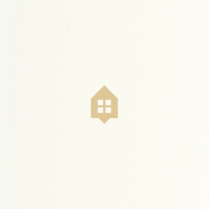 Papel pintado con textura de fibra natural Hansan de Casadeco.