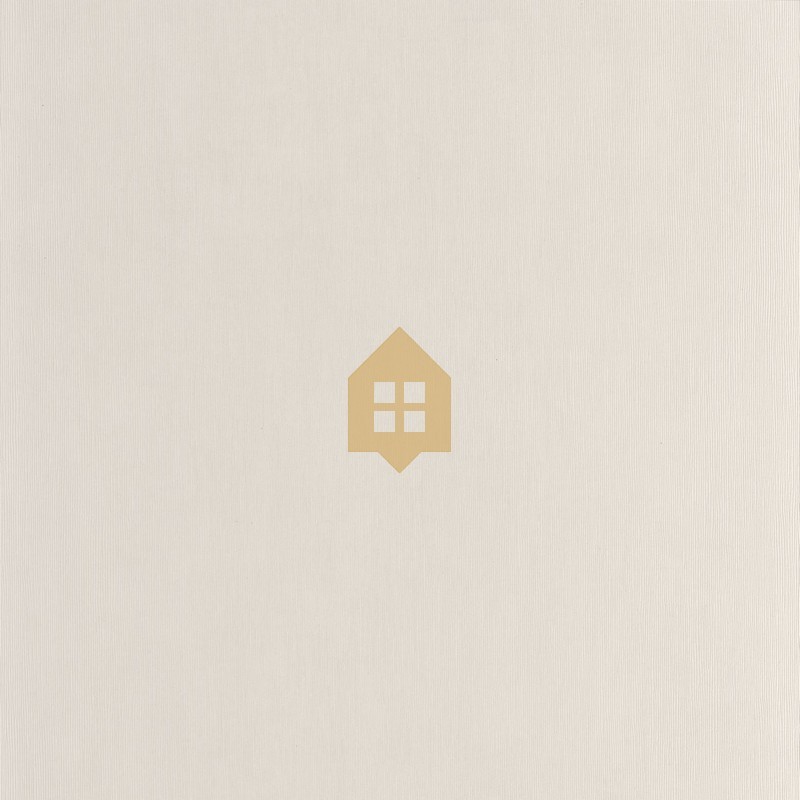 Papel pintado con textura de fibra natural Hansan de Casadeco.