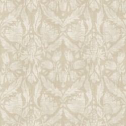 Papel pintado con diseño floral estilizado Neria de Casamance.