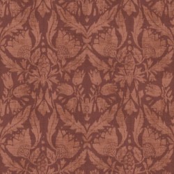 Papel pintado con diseño floral estilizado Neria de Casamance.