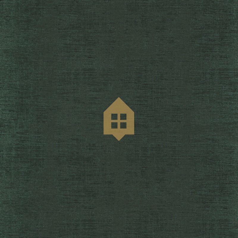 Papel pintado liso con textura aterciopelada Johara de Casamance.