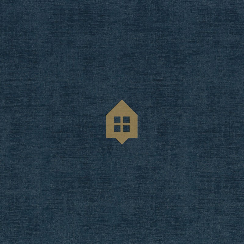 Papel pintado liso con textura aterciopelada Johara de Casamance.