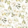 Papel pintado clásico de rosas Sous Les Rosiers de Casadeco.