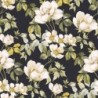 Papel pintado clásico de rosas Sous Les Rosiers de Casadeco.