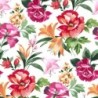 Papel pintado floral vibrante Bouquet D'Ete de Casadeco.
