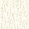 Papel pintado estilo herbario con detalles irisados Carnet Botanique de Casadeco.