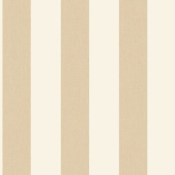 Papel pintado de rayas con textura de lino Linen Lines de Caselio.