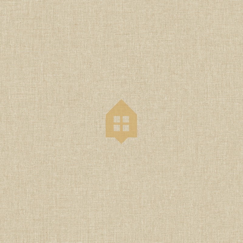 Papel pintado liso con textura de lino Uni Mat de Caselio.
