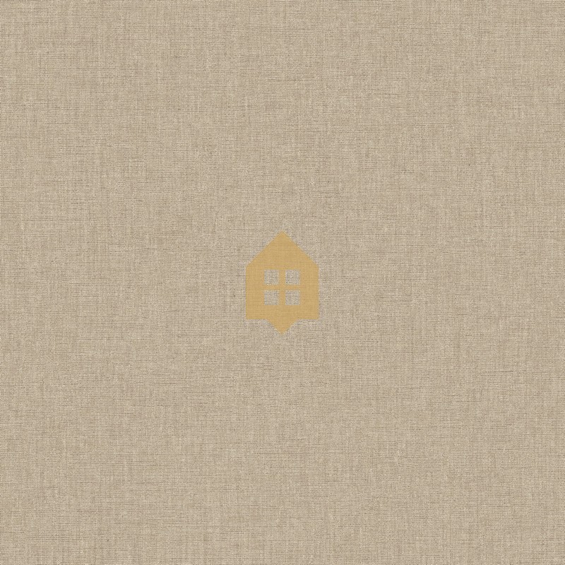 Papel pintado liso con textura de lino Uni Mat de Caselio.