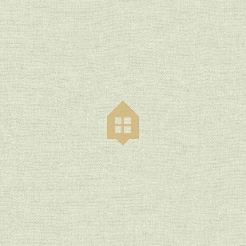 Papel pintado liso con textura de lino Uni Mat de Caselio.