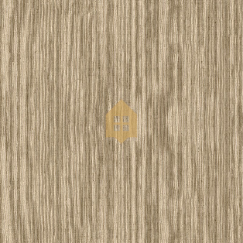 Papel pintado liso con textura de fibra vegetal Sisal de Caselio.